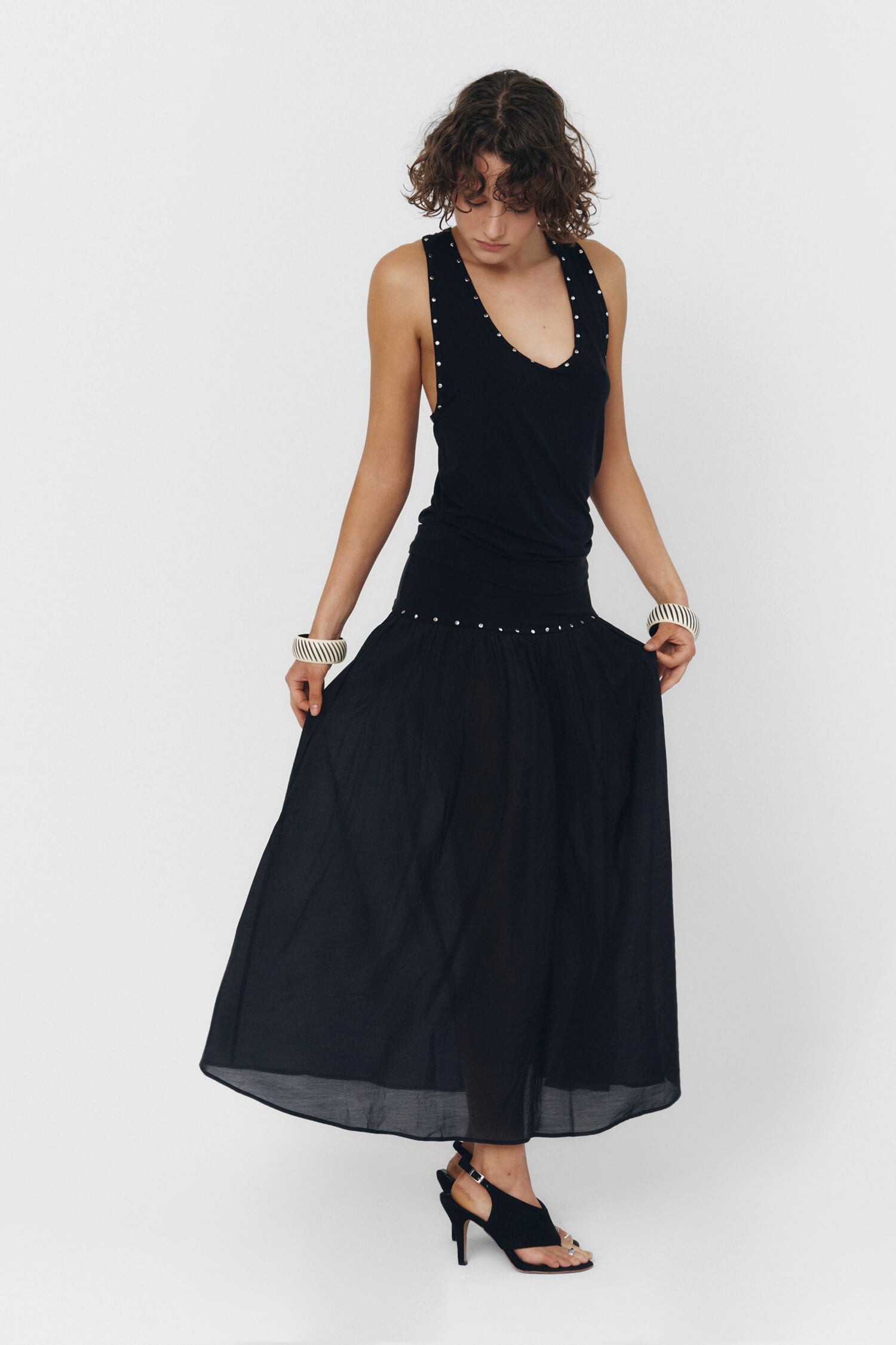 YUAN TANK TOP IN BLACK